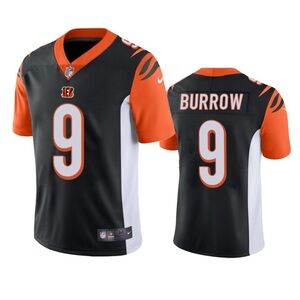 NFL Nike Cincinnati Bengals Joe Burrow 2020 NFL Draft Vapor Limited Jersey M